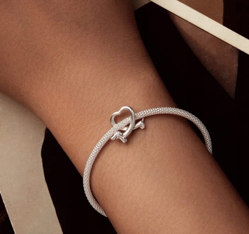 Charms do Pandora Jamnik pies pupil serce SREBRO próba s925