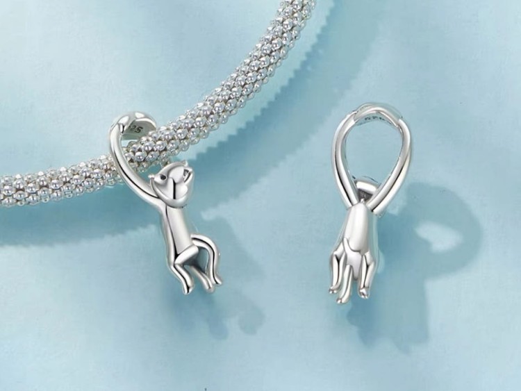 Charms do pandora Kot SREBRO próba s925