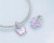 Charms do Pandora lawendowy motyl SREBRO próba s925