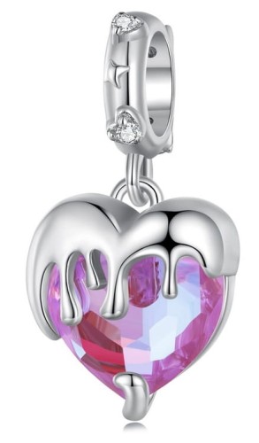 Charms do Pandora Topniejące Serce SREBRO próba s925