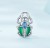 Charms do Pandora Zielony Skarabeusz Żuk SREBRO próba s925