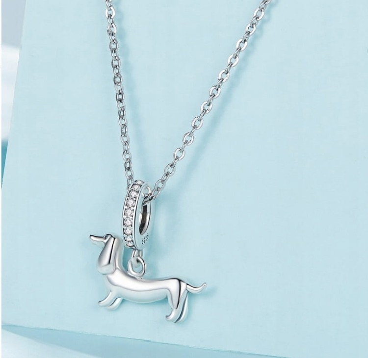 Charms do Pandora Pies Jamnik SREBRO próba s925