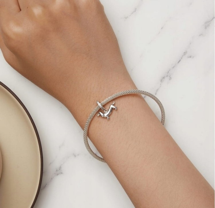 Charms do Pandora Pies Jamnik SREBRO próba s925