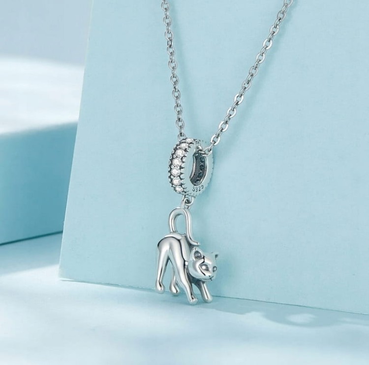 Charms do Pandora Kot Pupil SREBRO próba s925