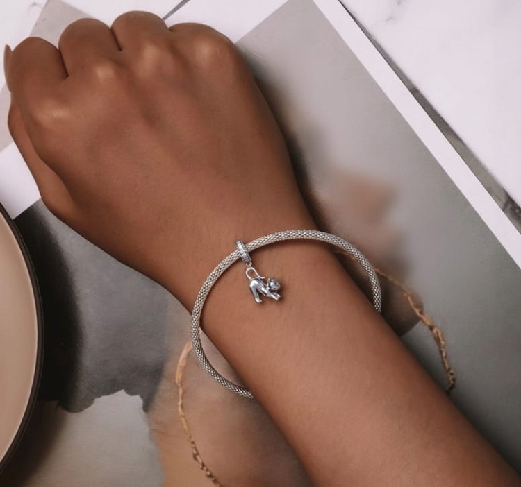 Charms do Pandora Kot Pupil SREBRO próba s925