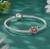 Charms do Pandora Kwiat Magnolii i Koliber SREBRO próba s925