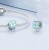 Charms do Pandora Zielona Koniczynka szczęście  SREBRO próba  s925