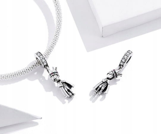 Charms do Pandora Mały Książę Chłopiec SREBRO próba s925
