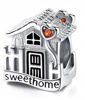 Charms do Pandora dom Home Sweet Home SREBRO próba s925
