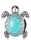 Charms do Pandora Turkusowy morski  SREBRO próba  s925