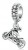 Charms do Pandora motor  SREBRO próba s925
