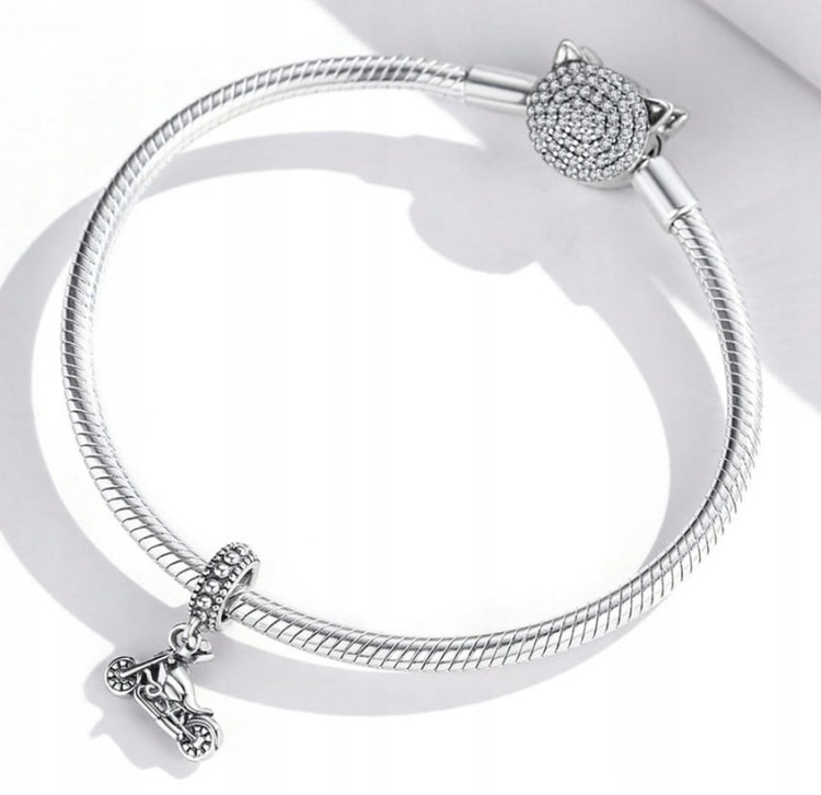Charms do Pandora motor  SREBRO próba s925