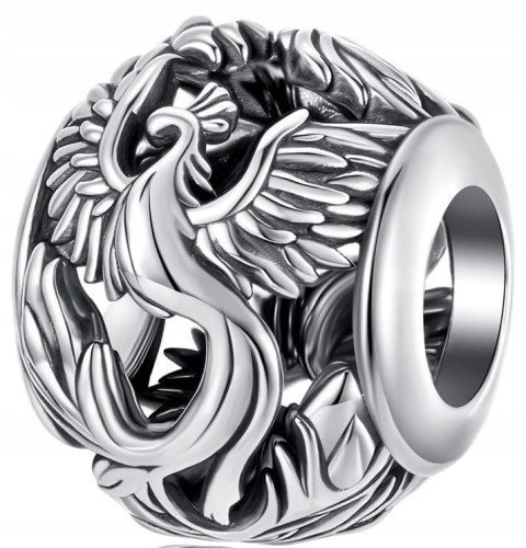 Charms do Pandora  ptak FENIKS  SREBRO próba s925