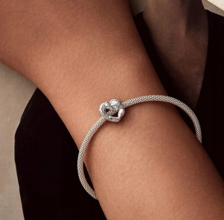 Charms do Pandora dziewczyna z koniem SREBRO próba s925