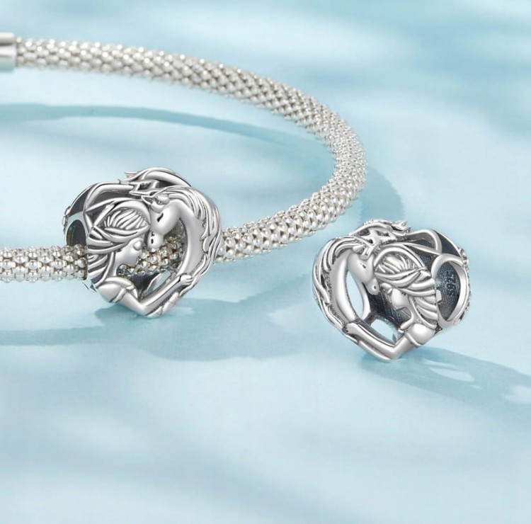 Charms do Pandora dziewczyna z koniem SREBRO próba s925