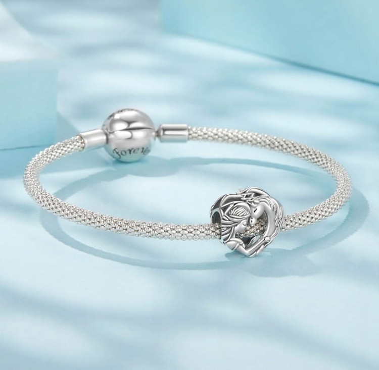 Charms do Pandora dziewczyna z koniem SREBRO próba s925