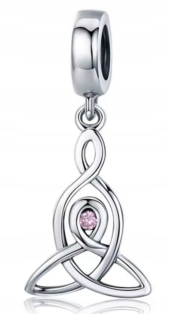 Charms do Pandora joga kwiat lotosu SREBRO próba s925