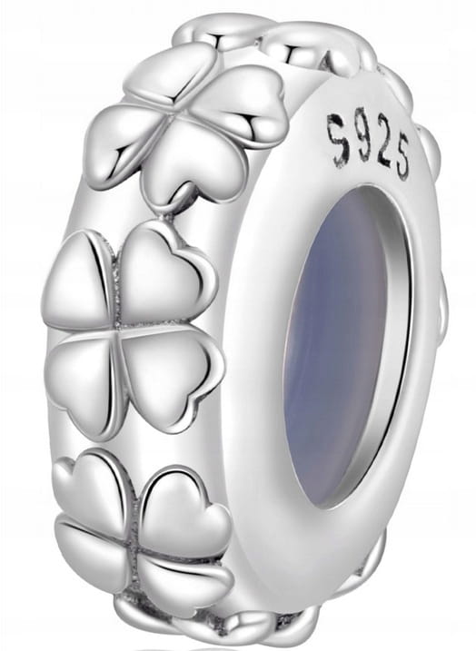 Charms do Pandora stoper blokada koniczynki SREBRO próba s925