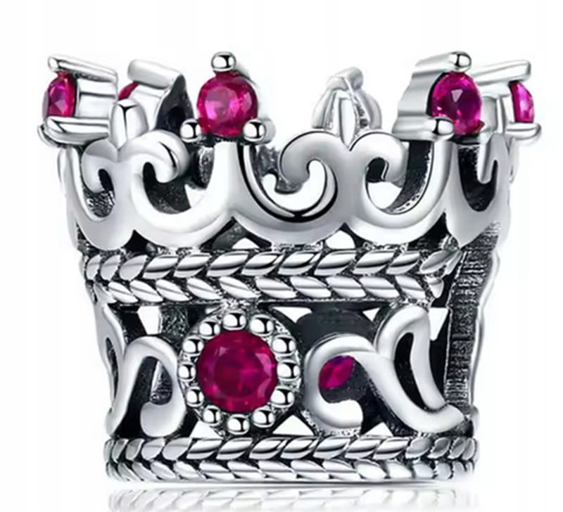 Charms do Pandora Korona Królowej próba SREBRO s925