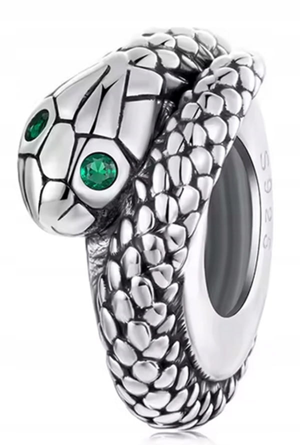 Charms do Pandora stoper blokada  WĄŻ żmija SREBRO  S925