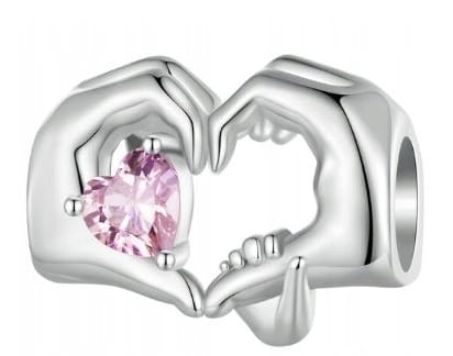 Charms do Pandora  narodziny dziecka mama i dziecko SREBRO próba s925