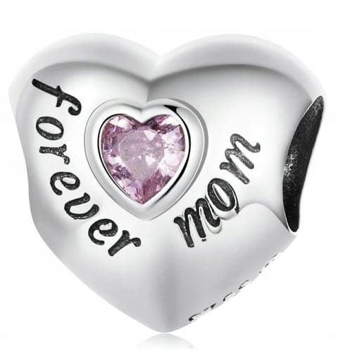 Charms do Pandora Forever Mom serce dla mamy SREBRO próba s925