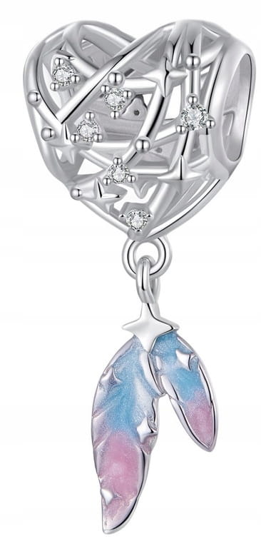Charms do Pandora Łapacz Snów Serce SREBRO próba s925