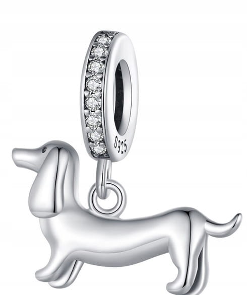 Charms do Pandora Pies Jamnik SREBRO próba s925